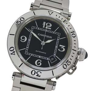 Cartier Pasha Seatimer Men's Watch with Date Display, Automatic, Stainless St...